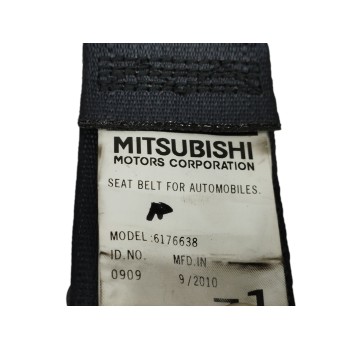 Recambio de cinturon seguridad trasero izquierdo para mitsubishi asx (ga0w) motion 2wd referencia OEM IAM 6176638  