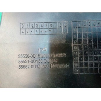 Recambio de guantera para toyota yaris active referencia OEM IAM 555500D151  