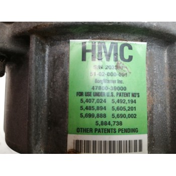 Recambio de diferencial trasero para kia sportage 2.7 cat referencia OEM IAM 4780039000 5102000001 