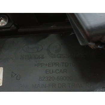 Recambio de guarnecido puerta delantera derecha para hyundai h350 kasten 2.5 crdi cat referencia OEM IAM 8232059000  