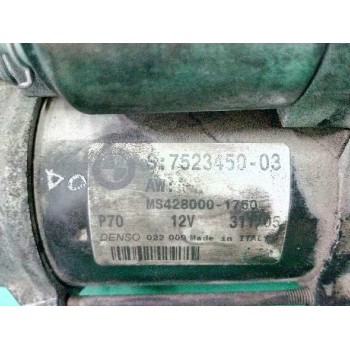 Recambio de motor arranque para bmw serie 1 berlina (e81/e87) 118i referencia OEM IAM 7523450 MS4280001750 