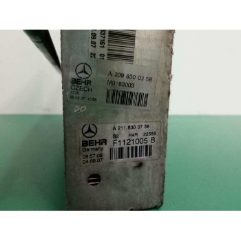 Recambio de evaporador aire acondicionado para mercedes-benz clase cls (w219) 320 cdi (219.322) referencia OEM IAM A209300358 A2