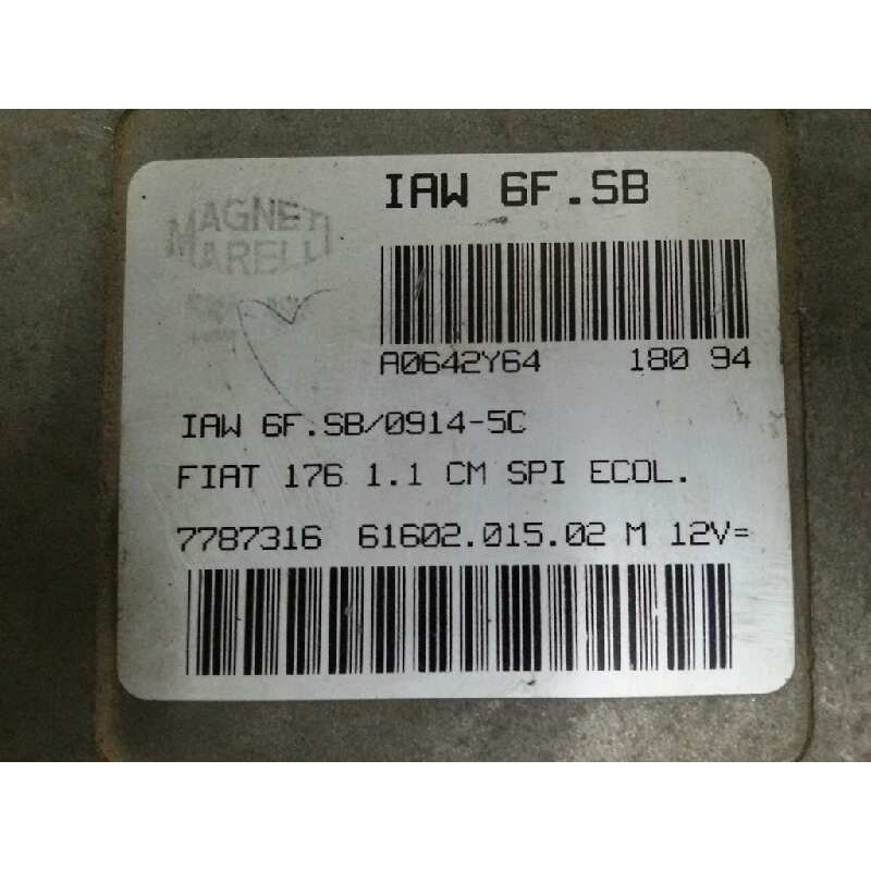 CENTRALITA MOTOR UCE 6160201502