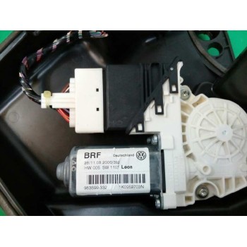 Recambio de elevalunas trasero izquierdo para seat leon (1p1) sport referencia OEM IAM FUNDA 1P0839401B 