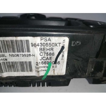 Recambio de mando climatizador para peugeot 206 berlina 1.4 16v cat (kfu / et3j4) referencia OEM IAM 96430550XT  