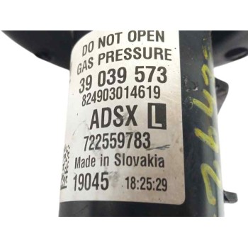 Recambio de amortiguador delantero izquierdo para opel astra k sports tourer 1.6 cdti dpf referencia OEM IAM 39039573 FUELLE DAÑ