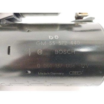 Recambio de motor arranque para chevrolet aveo berlina hatchback 1.4 cat referencia OEM IAM 55572440 0001137006 