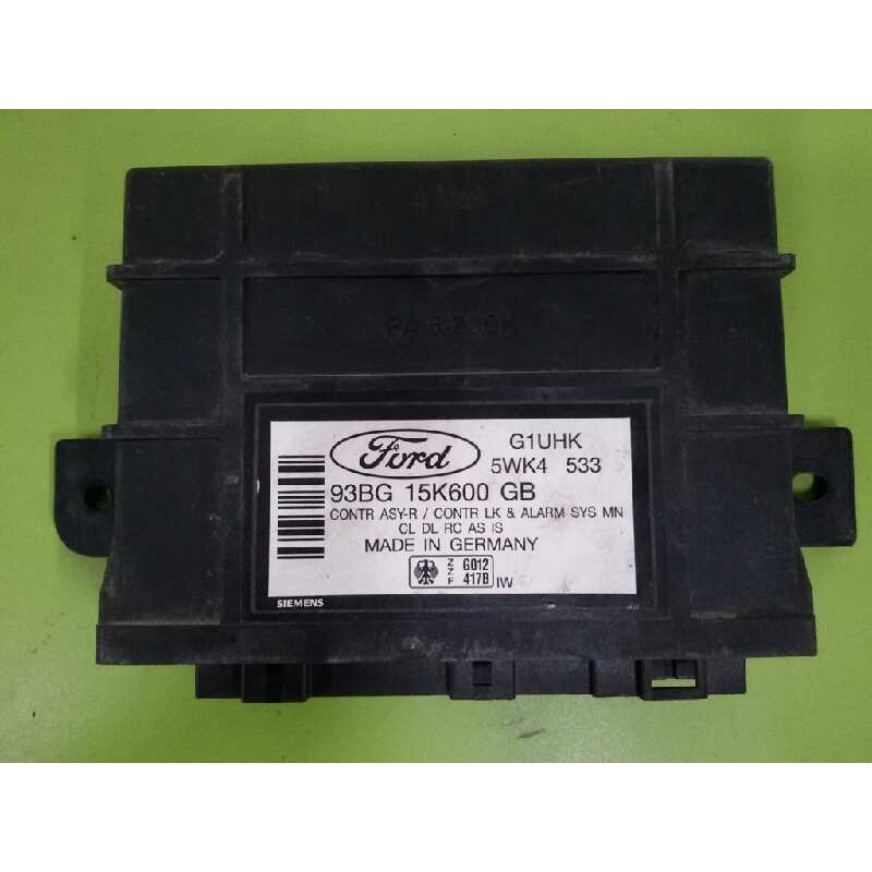 Recambio de centralita cierre para ford mondeo berlina/familiar (fd) clx berlina referencia OEM IAM 93BG15K600GB  