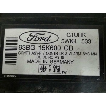 Recambio de centralita cierre para ford mondeo berlina/familiar (fd) clx berlina referencia OEM IAM 93BG15K600GB  