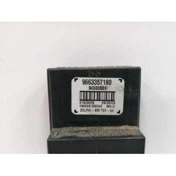 Recambio de modulo electronico para peugeot 3008 1.6 hdi fap cat (9hz / dv6ted4) referencia OEM IAM 9663357180  