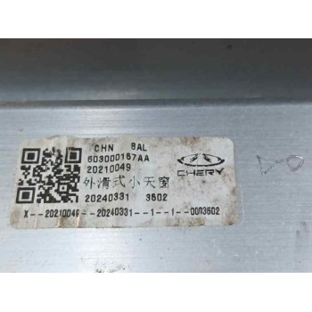 Recambio de techo electrico para omoda 5 1.6 tgdi referencia OEM IAM 603000157AA  