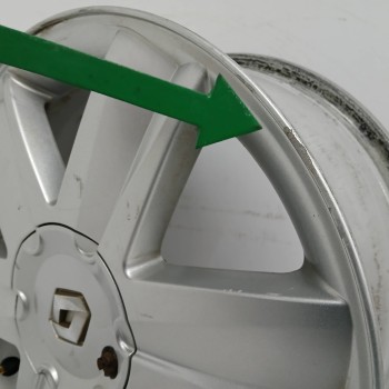 Recambio de llanta para renault scenic ii 1.9 dci diesel referencia OEM IAM 8200217241A 6.5JX16CH49 4H 4X100