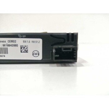 Recambio de modulo electronico para peugeot 308 sw 1.2 12v e-thp referencia OEM IAM 9818840980 INDICADOR AIRBAG Y CINTURONES 