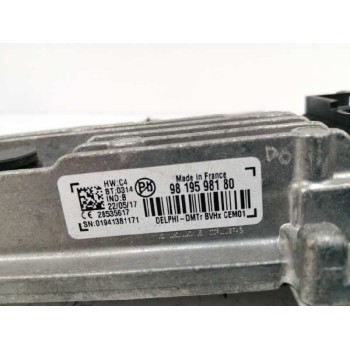 Recambio de modulo electronico para peugeot 308 sw 1.2 12v e-thp referencia OEM IAM 9819598180 START STOP 