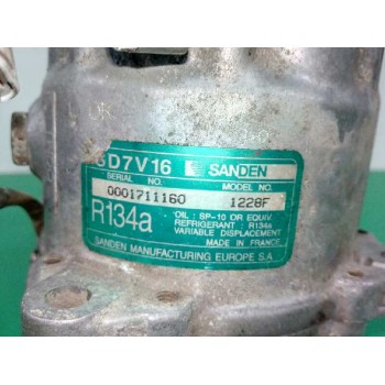 Recambio de compresor aire acondicionado para citroën c8 2.0 16v sx referencia OEM IAM 1228F SD7V16 