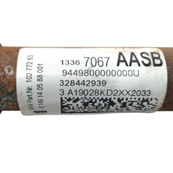 Recambio de transmision delantera izquierda para opel astra k sports tourer 1.6 cdti dpf referencia OEM IAM 13367067  