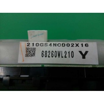 Recambio de mando climatizador para nissan elgrand (2002-2010) 3.5 v6 cat e51 referencia OEM IAM 68260WL210  