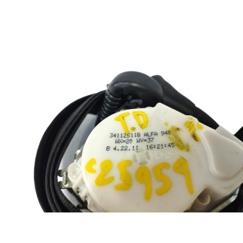 Recambio de cinturon seguridad trasero izquierdo para alfa romeo giulietta (191) 2.0 jtdm referencia OEM IAM 34112511B  