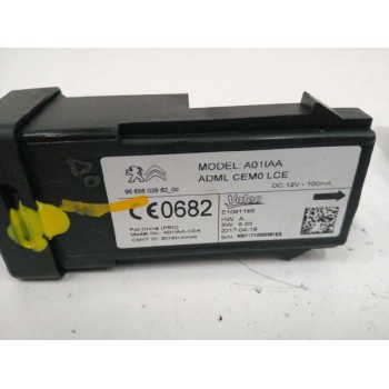 Recambio de modulo electronico para peugeot 308 sw 1.2 12v e-thp referencia OEM IAM 9665602980 LECTOR DE LLAVE 
