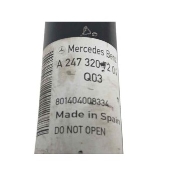 Recambio de amortiguador trasero derecho para mercedes-benz gla (h247) gla 200 d (247.712) referencia OEM IAM A2473207204  