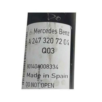 Recambio de amortiguador trasero izquierdo para mercedes-benz gla (h247) gla 200 d (247.712) referencia OEM IAM A2473207204  