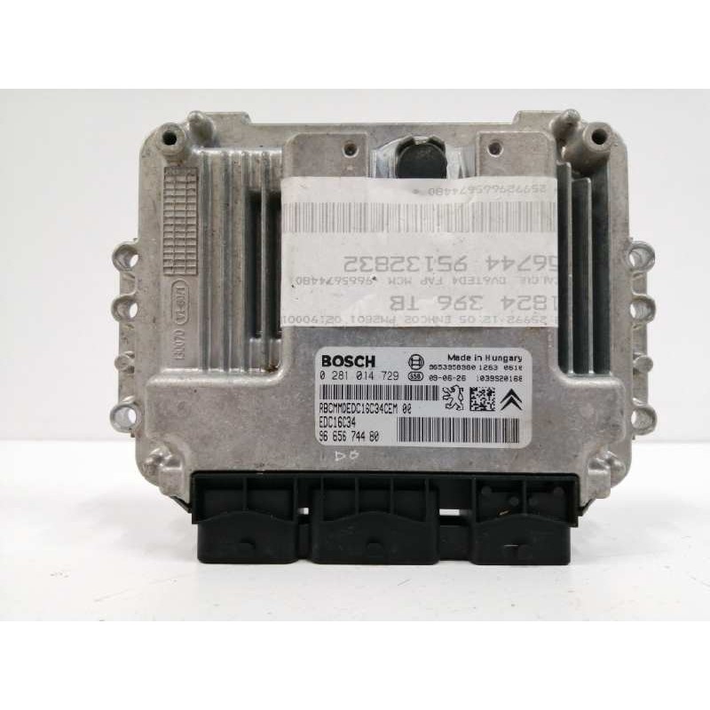 Recambio de centralita motor uce para peugeot 3008 1.6 hdi fap cat (9hz / dv6ted4) referencia OEM IAM 9665674480 0281014729 
