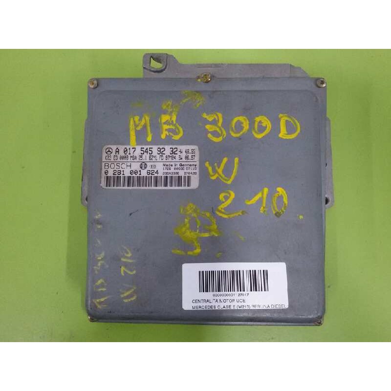 Recambio de centralita motor uce para mercedes-benz clase e (w210) berlina diesel 300 diesel (210.020) referencia OEM IAM A01754