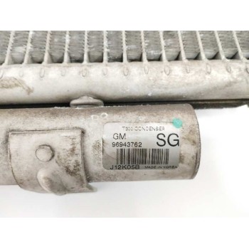 Recambio de condensador / radiador aire acondicionado para chevrolet aveo berlina hatchback 1.4 cat referencia OEM IAM 96943762 