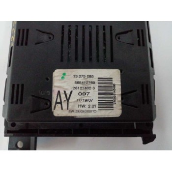 Recambio de pantalla multifuncion para opel zafira b 1.8 16v referencia OEM IAM 13275085 565412769 