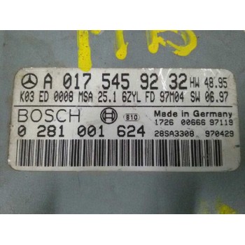 Recambio de centralita motor uce para mercedes-benz clase e (w210) berlina diesel 300 diesel (210.020) referencia OEM IAM A01754