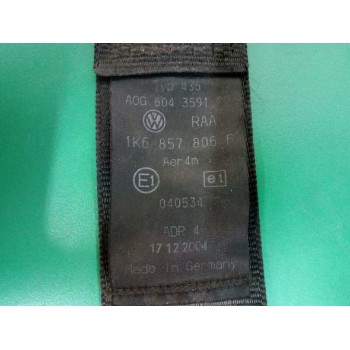 Recambio de cinturon seguridad trasero derecho para volkswagen golf v berlina (1k1) trendline referencia OEM IAM 1K6857805N  