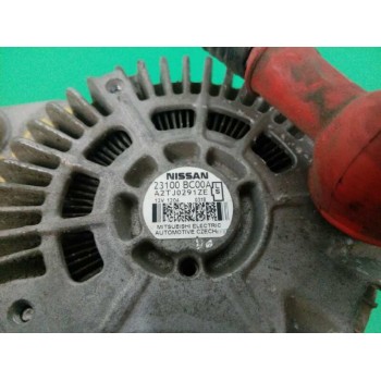 Recambio de alternador para nissan note (e11e) acenta referencia OEM IAM 23100BC00A 120A A2TJ0291ZE