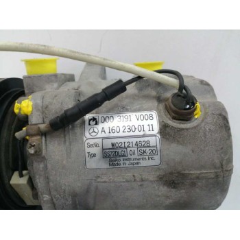 Recambio de compresor aire acondicionado para smart coupe 0.8 cdi cat referencia OEM IAM 0003191V008 A1602300111 