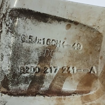 Recambio de llanta para renault scenic ii 1.9 dci diesel referencia OEM IAM 8200217241A 6.5JX16CH49 4H 4X100