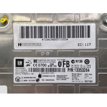 Recambio de modulo electronico para opel insignia sports tourer 2.0 cdti cat referencia OEM IAM 13353284 BLUETOOTH 