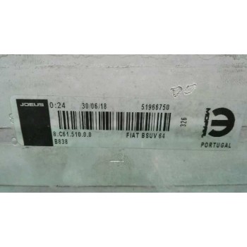 Recambio de intercooler para jeep renegade 1.6 m-jet cat referencia OEM IAM 51966750 8C6151000 