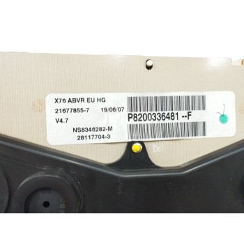 Recambio de cuadro instrumentos para renault kangoo (f/kc0) 1.5 dci diesel referencia OEM IAM 8200336481 281177043 