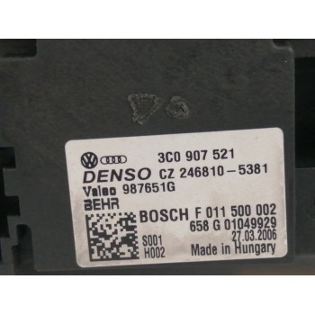 Recambio de resistencia calefaccion para skoda octavia berlina (1z3) 2.0 16v fsi referencia OEM IAM 3C0907521 987651G 2468105381