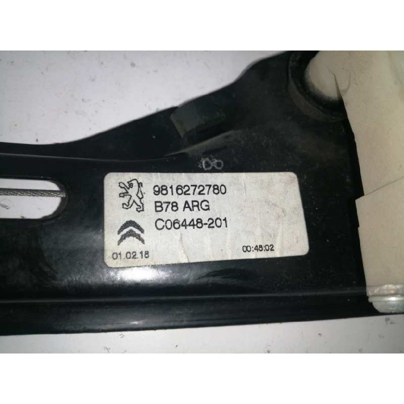 ELEVALUNAS TRASERO IZQUIERDO