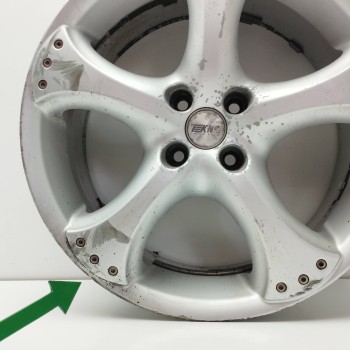 Recambio de llanta para renault megane ii berlina 5p 1.9 dci diesel referencia OEM IAM  7JX17H2 ET35 4H 4X100