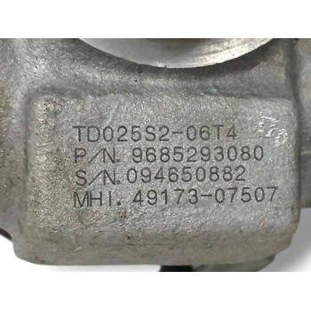 Recambio de turbocompresor para citroën xsara picasso 1.6 16v hdi referencia OEM IAM 9685293080 TD025S206T4 