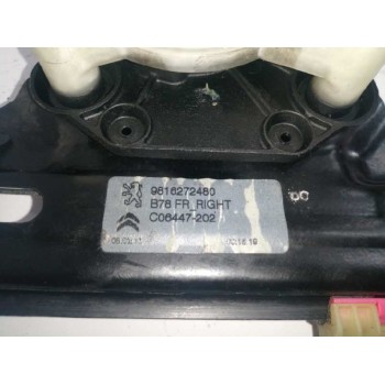 Recambio de elevalunas delantero derecho para citroën c4 picasso 1.2 12v e-thp referencia OEM IAM 9816272480  