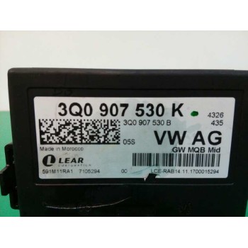 Recambio de centralita check control para seat leon (5f1) 1.2 tsi referencia OEM IAM 3Q0907530K  