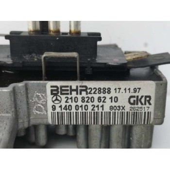 Recambio de resistencia calefaccion para mercedes-benz clase e (w210) e 300 turbo-d (210.025) referencia OEM IAM A2108206210 914
