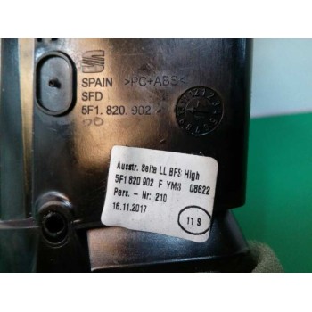 Recambio de rejilla aireadora para seat leon (5f1) 1.2 tsi referencia OEM IAM 5F1820902 LADO DERECHO 