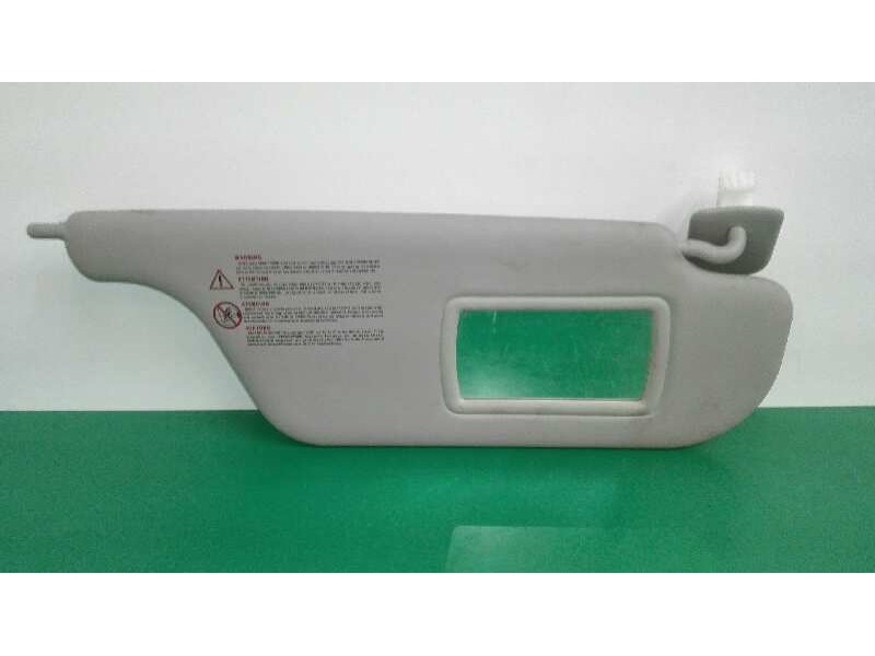 Recambio de parasol derecho para renault clio iii 20 aniversario referencia OEM IAM 8200294234  