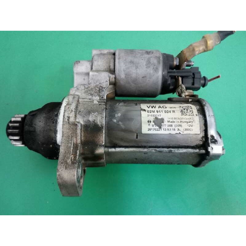 Recambio de motor arranque para seat ibiza (6p1) style referencia OEM IAM 02M911024R 0001177008 
