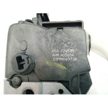 Recambio de cerradura puerta trasera izquierda para peugeot 3008 1.6 hdi fap cat (9hz / dv6ted4) referencia OEM IAM 724539 PSA72