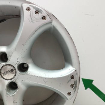 Recambio de llanta para renault megane ii berlina 5p 1.9 dci diesel referencia OEM IAM  7JX17H2 ET35 4H 4X100