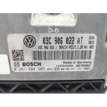 Recambio de centralita motor uce para volkswagen golf plus (5m1) 1.4 16v tsi referencia OEM IAM 03C906022AT 0261S04405 